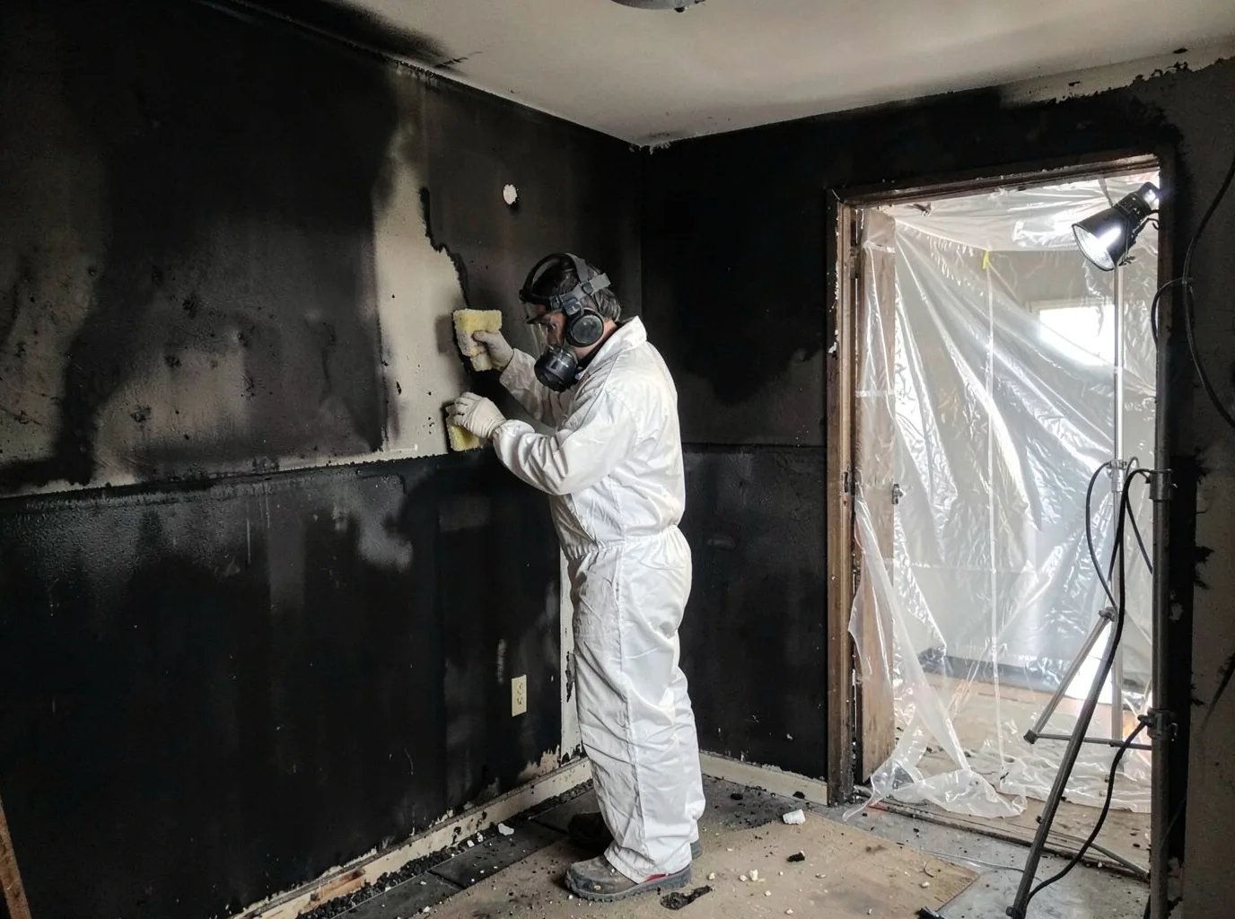 Fire Damage Restoration company in Bannister, MI
